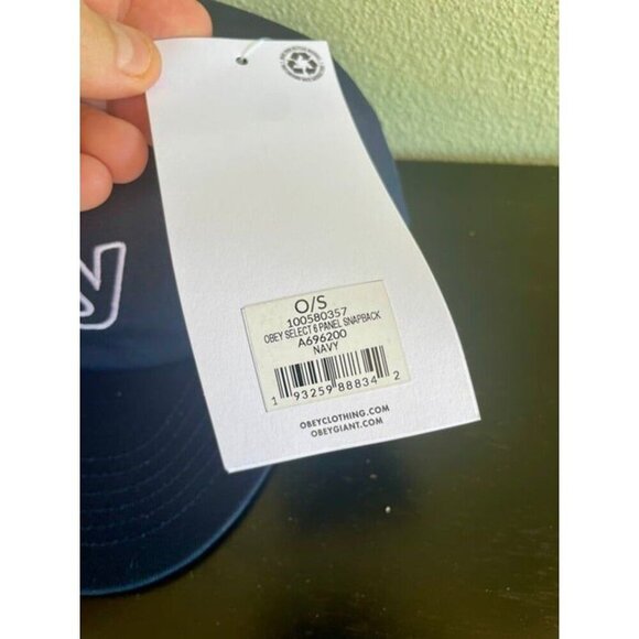 Obey Select SnapBack Hat Cap New With Tags Unisex Christmas Present Streetwear - Picture 8 of 10